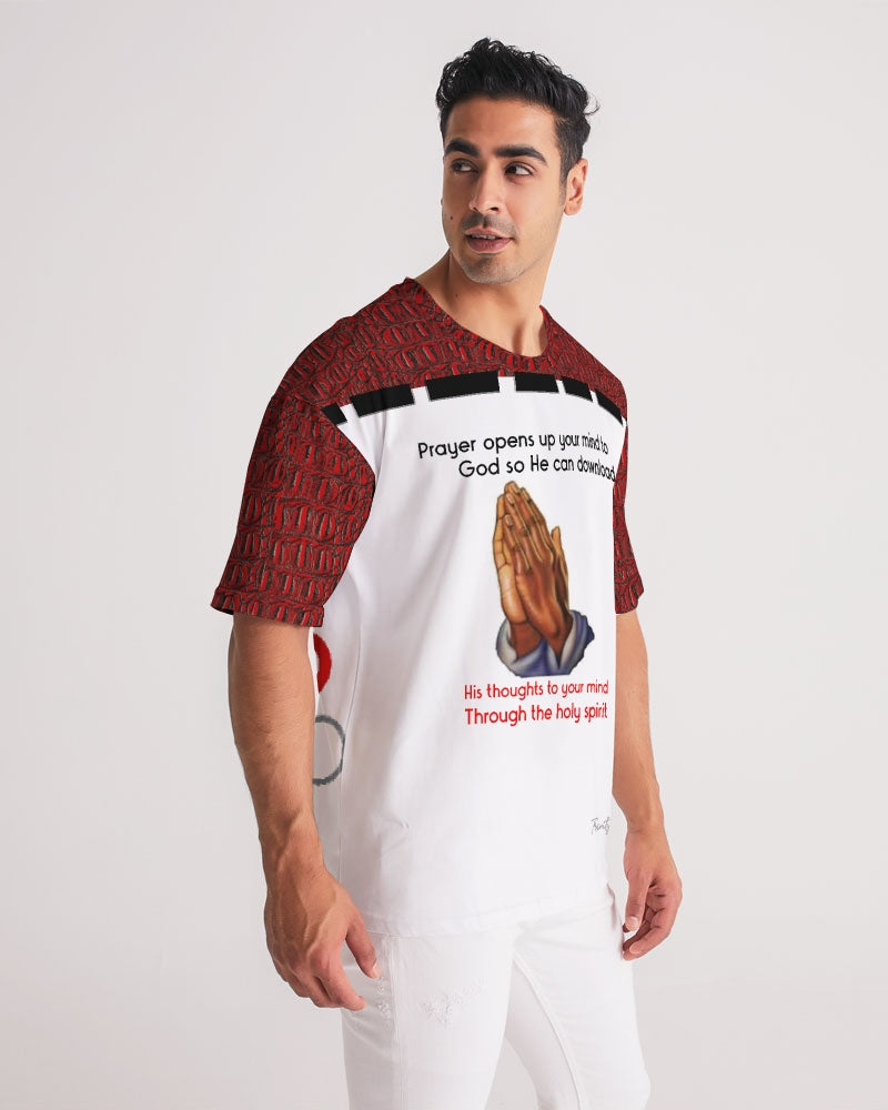 Gator red Gospel message by Trinity D Marvin Men's Premium Heavyweight Tee