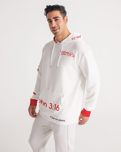 John 3:16) Gospel message Men's Hoodie