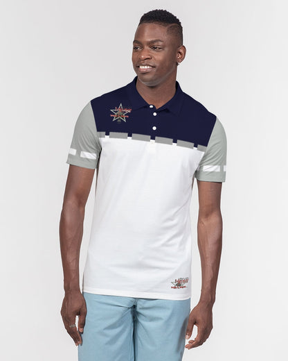 OG by Marvin Jeans and Trinity D Marvin Men's Slim Fit Short Sleeve Polo