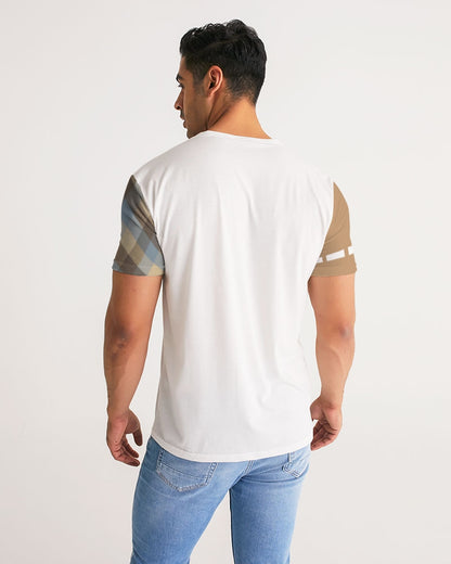 @plaids bear cap Men's Tee