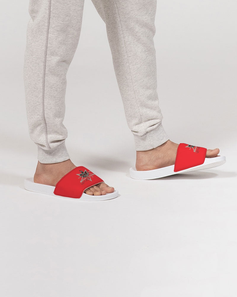 Red BY MARVIN JEANS Men's Slide Sandal