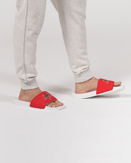 Red BY MARVIN JEANS Men's Slide Sandal
