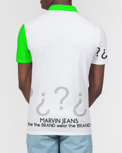 John 3:16 BY MARVIN JEANS Men's Slim Fit Short Sleeve Polo