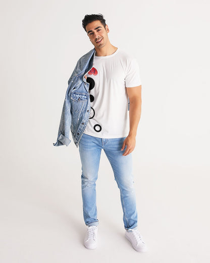 All white 300 by Marvin Jeans and Trinity D Marvin Men's Tee