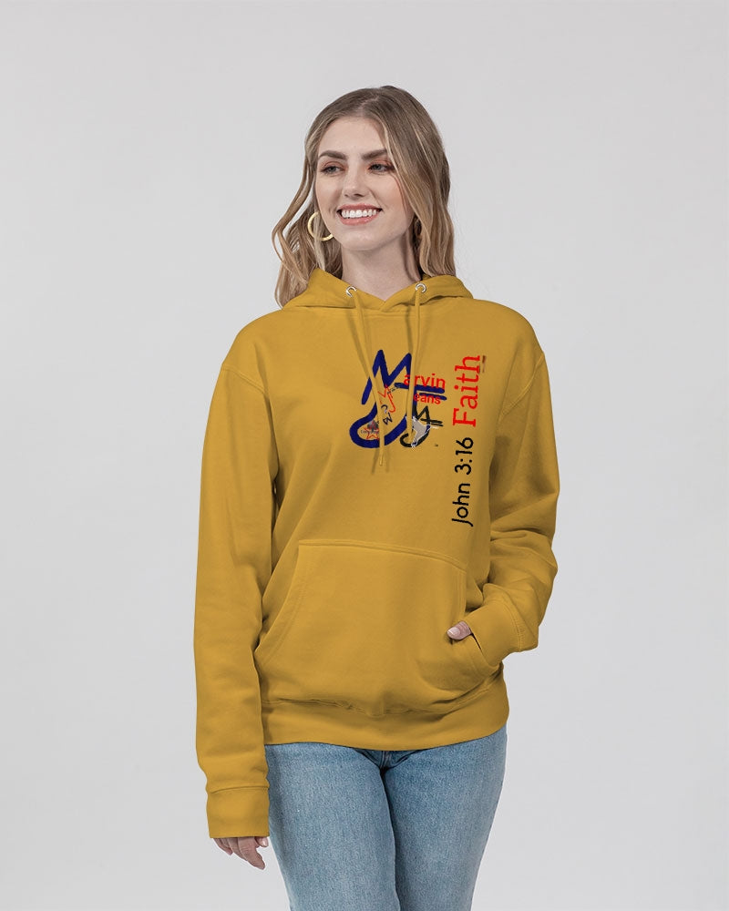 John 3:16 by Marvin Jeans and Trinity D Marvin Unisex Premium Pullover Hoodie | Lane Seven