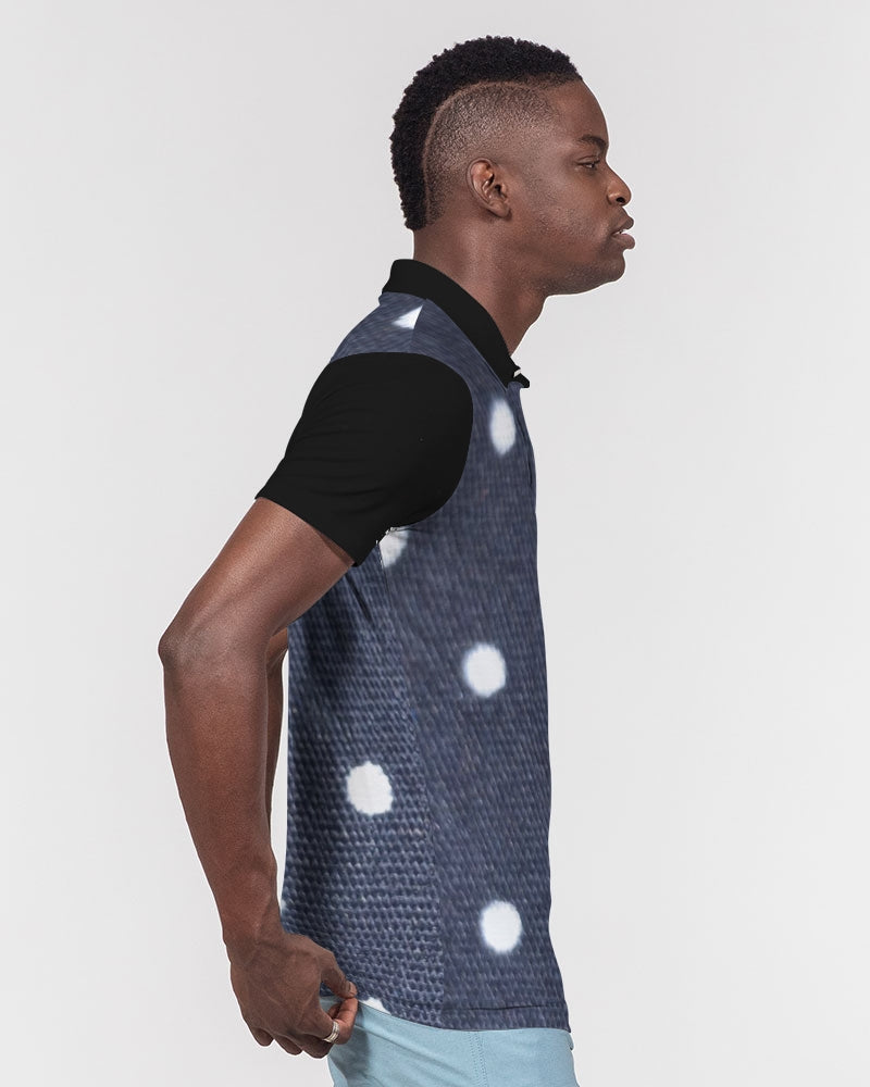 Dots by Marvin Jeans and Trinity D Marvin Men's Slim Fit Short Sleeve Polo