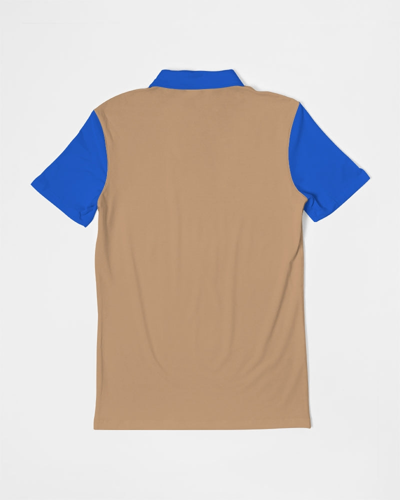 In da mix by Marvin Jeans and Trinity D Marvin Men's Slim Fit Short Sleeve Polo