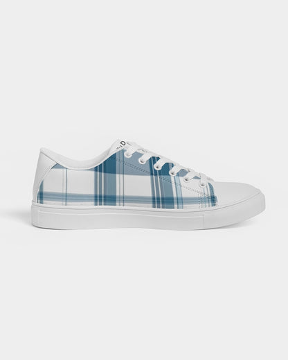 Mega Plaids Men's Faux-Leather Sneaker
