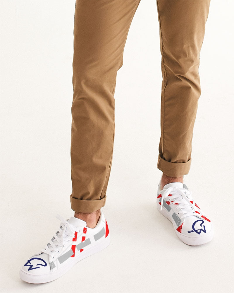 London Paris off Grid by Marvin Jeans and Trinity D Marvin Men's Faux-Leather Sneaker