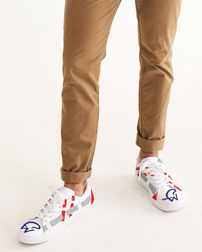 London Paris off Grid by Marvin Jeans and Trinity D Marvin Men's Faux-Leather Sneaker