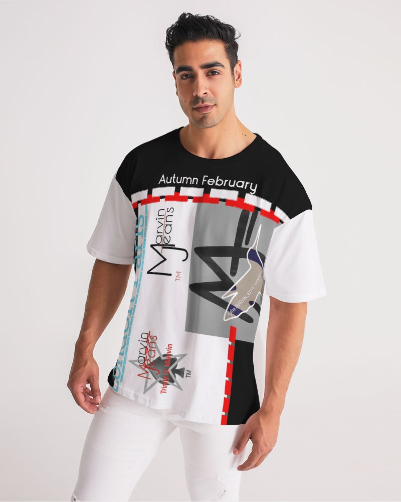 Autumn February Logo's by Marvin Jeans and Trinity D. Marvin Men's Premium Heavyweight Tee