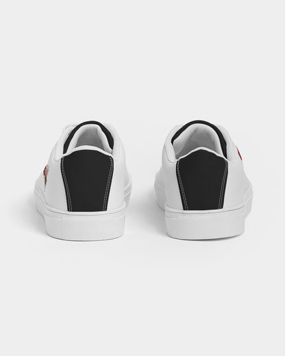 Red rose by Marvin Jeans and Trinity D Marvin Men's Faux-Leather Sneaker