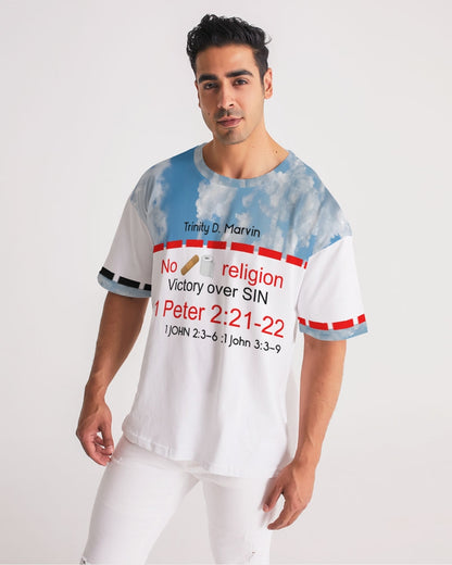Gospel message strong BY MARVIN JEANS Men's Premium Heavyweight Tee