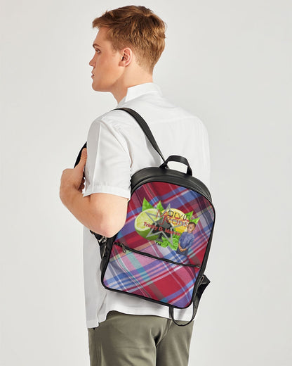 Plaids by Marvin Jeans and Trinity D Marvin Classic Faux Leather Backpack