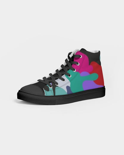 Crazy combo by Marvin Jeans and Trinity D Marvin Men's Hightop Canvas Shoe - Black