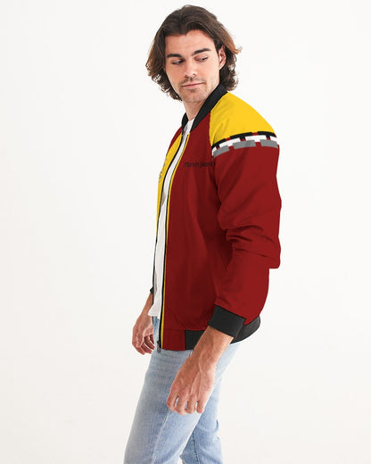 Yellow mix-up BY MARVIN JEANS Men's Bomber Jacket