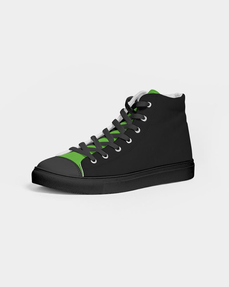 Black is beautiful by Marvin Jeans and Trinity D Marvin Men's Hightop Canvas Shoe - Black