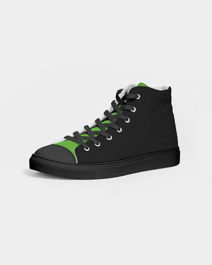 Black is beautiful by Marvin Jeans and Trinity D Marvin Men's Hightop Canvas Shoe - Black