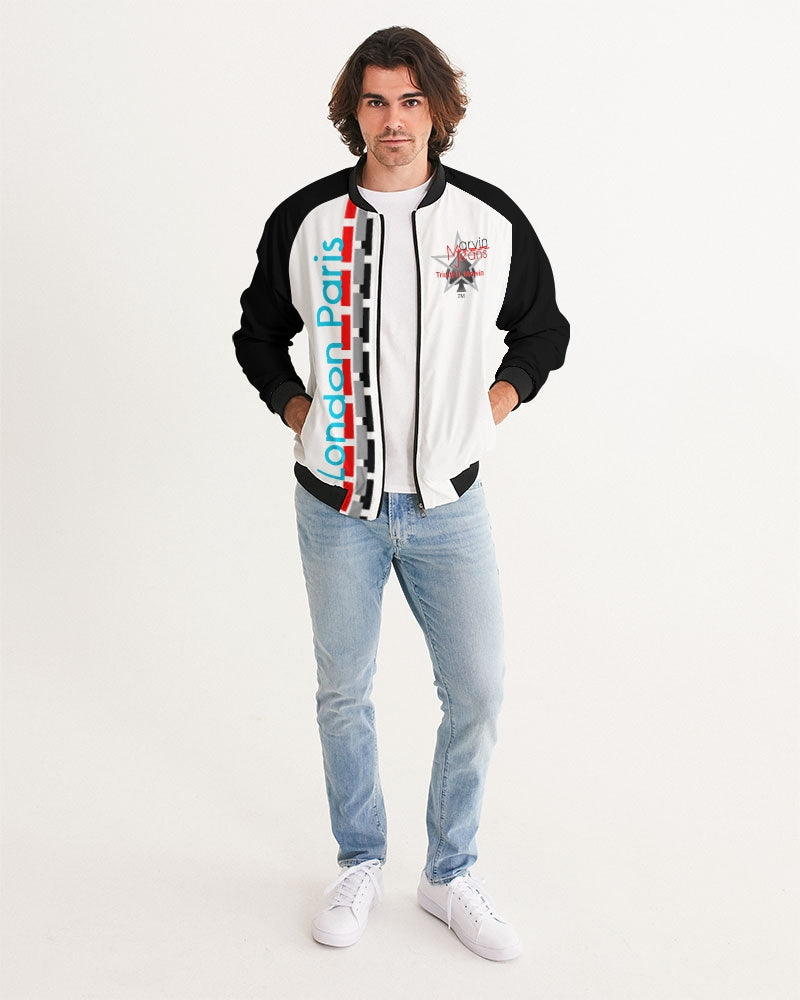 London Paris by Marvin Jeans and Trinity D.Marvin Men's Bomber Jacket