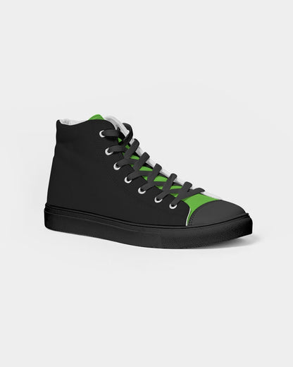 Black is beautiful by Marvin Jeans and Trinity D Marvin Men's Hightop Canvas Shoe - Black