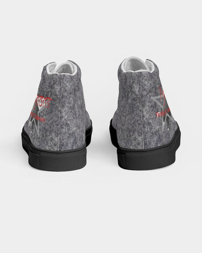 Wool by Marvin Jeans and Trinity D Marvin Men's Hightop Canvas Shoe - Black