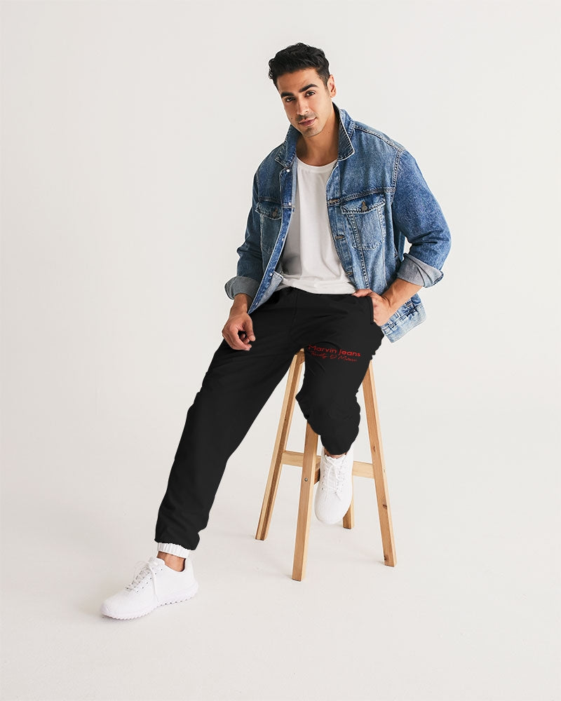 Black BY MARVIN JEANS Men's Track Pants