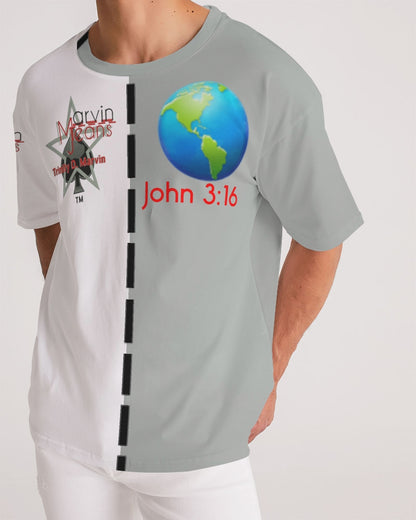 John 3:16 BY MARVIN JEANS Men's Premium Heavyweight Tee