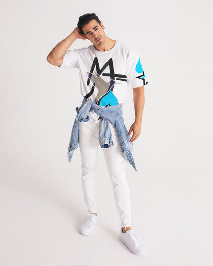 Two logo's BY MARVIN JEANS Men's Premium Heavyweight Tee
