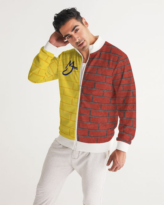 Brick city Yellow red by Marvin Jeans and Trinity D Marvin Men's Track Jacket