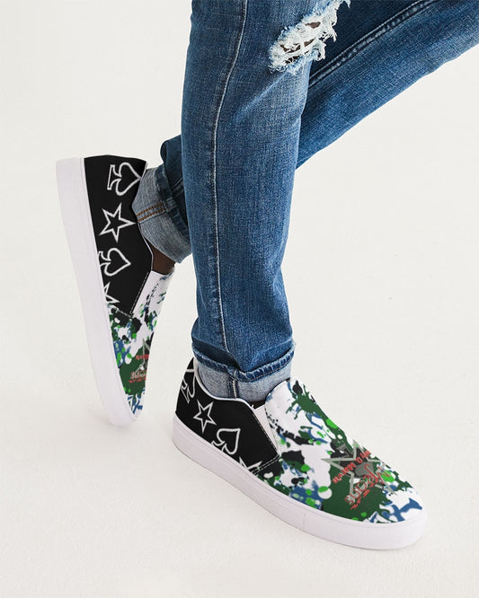 Wild splash by Marvin Jeans and Trinity D Marvin Men's Slip-On Canvas Shoe