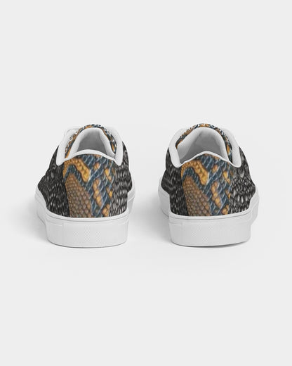 Gator black  calf print tip BY MARVIN JEANS Men's Faux-Leather Sneaker