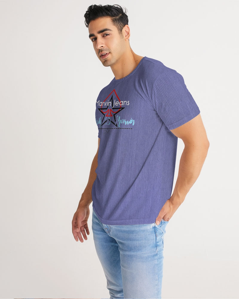 Blue light by Marvin Jeans and Trinity D Marvin Men's Tee