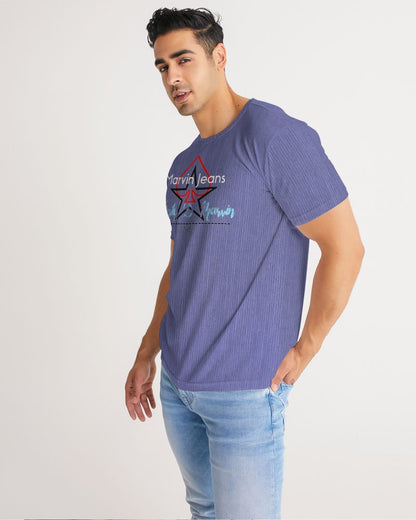 Blue light by Marvin Jeans and Trinity D Marvin Men's Tee