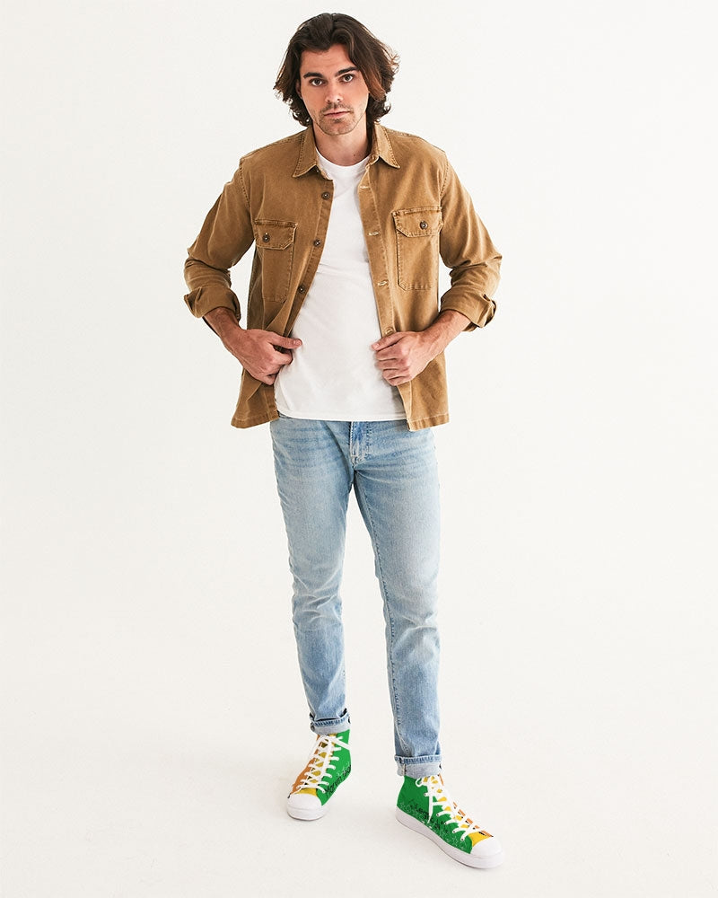 Crazy mix by Marvin Jeans and Trinity D Marvin Men's Hightop Canvas Shoe