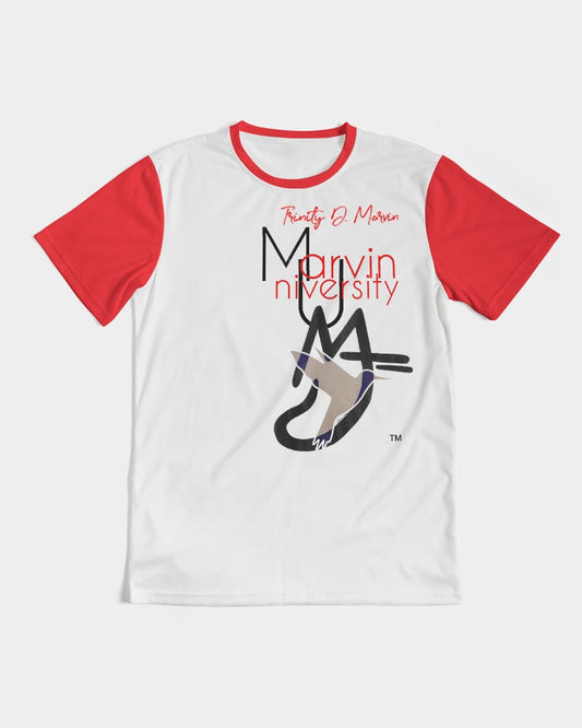 Marvin University red by Marvin Jeans and Trinity D Marvin Men's Tee