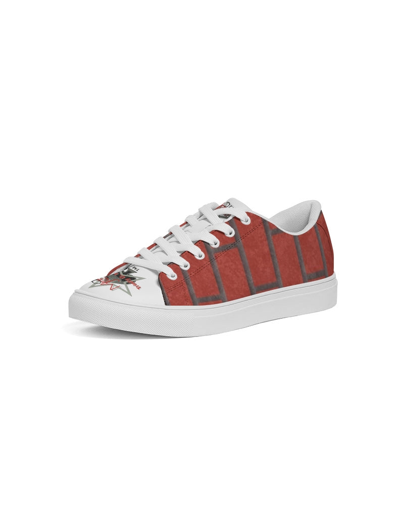 Brick city red by Marvin Jeans and Trinity D Marvin Men's Faux-Leather Sneaker