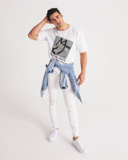 Retro Marble BY MARVIN JEANS Men's Premium Heavyweight Tee
