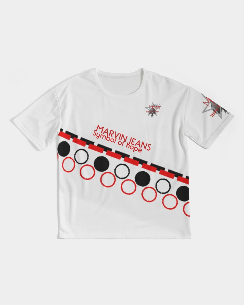 Red and white ACCESSORIES Men's Premium Heavyweight Tee