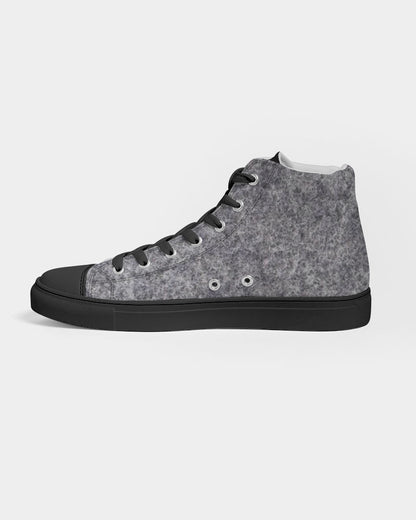 Wool by Marvin Jeans and Trinity D Marvin Men's Hightop Canvas Shoe - Black
