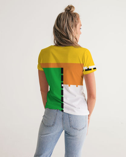 Crazy mix Women's V-Neck Tee