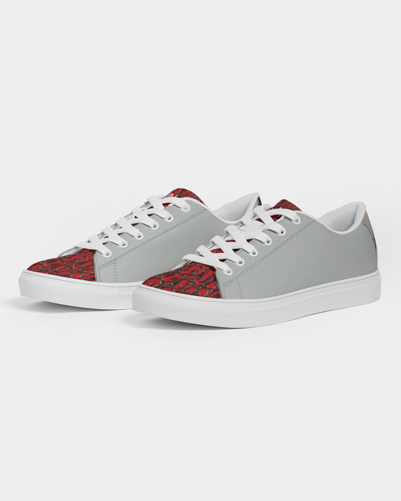 @the MARVIN JEANS company Gator red Men's Faux-Leather Sneaker