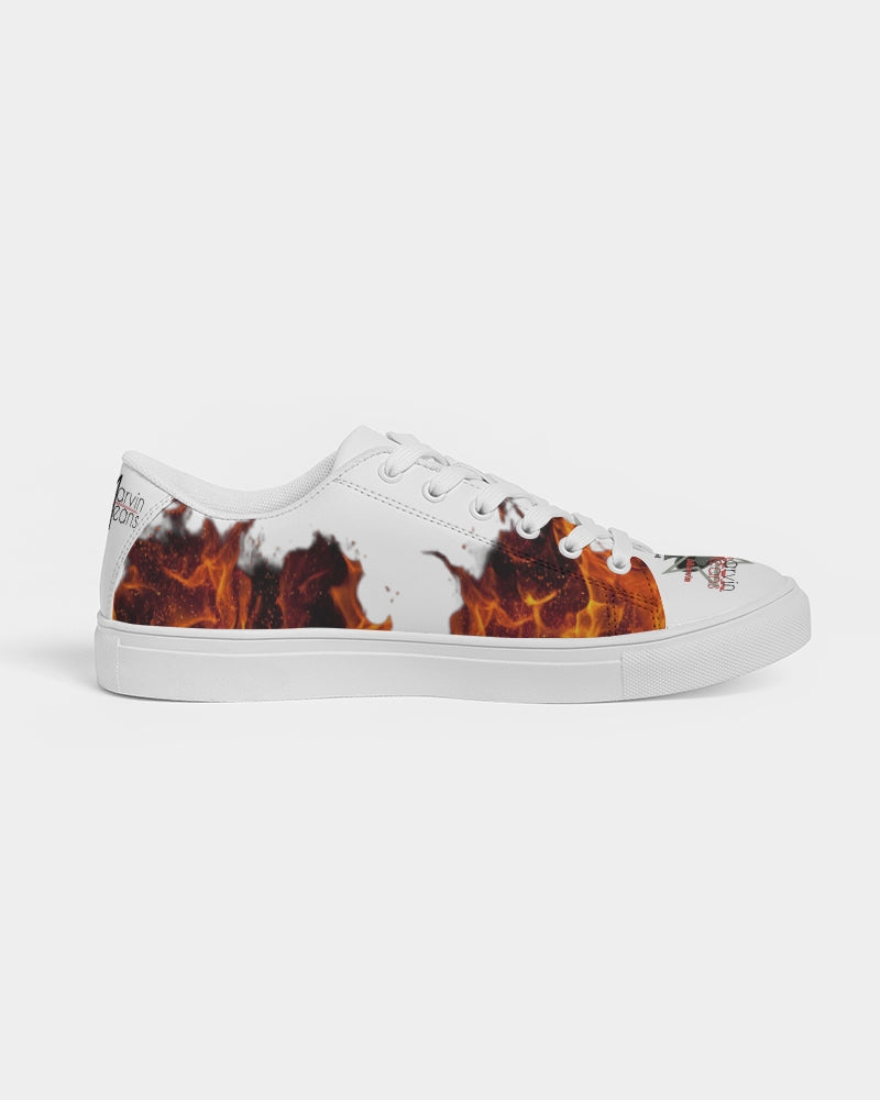 Fire white by Marvin Jeans and Trinity D Marvin Men's Faux-Leather Sneaker