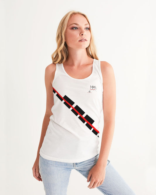 All white Marvin Jeans Women's Tank