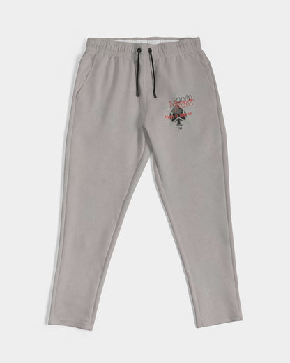 Light grey John 3:16 by Marvin Jeans and Trinity D Marvin Men's Joggers