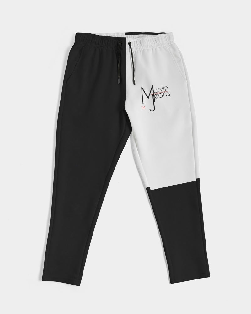Black and white by Trinity D.  Marvin Men's Joggers