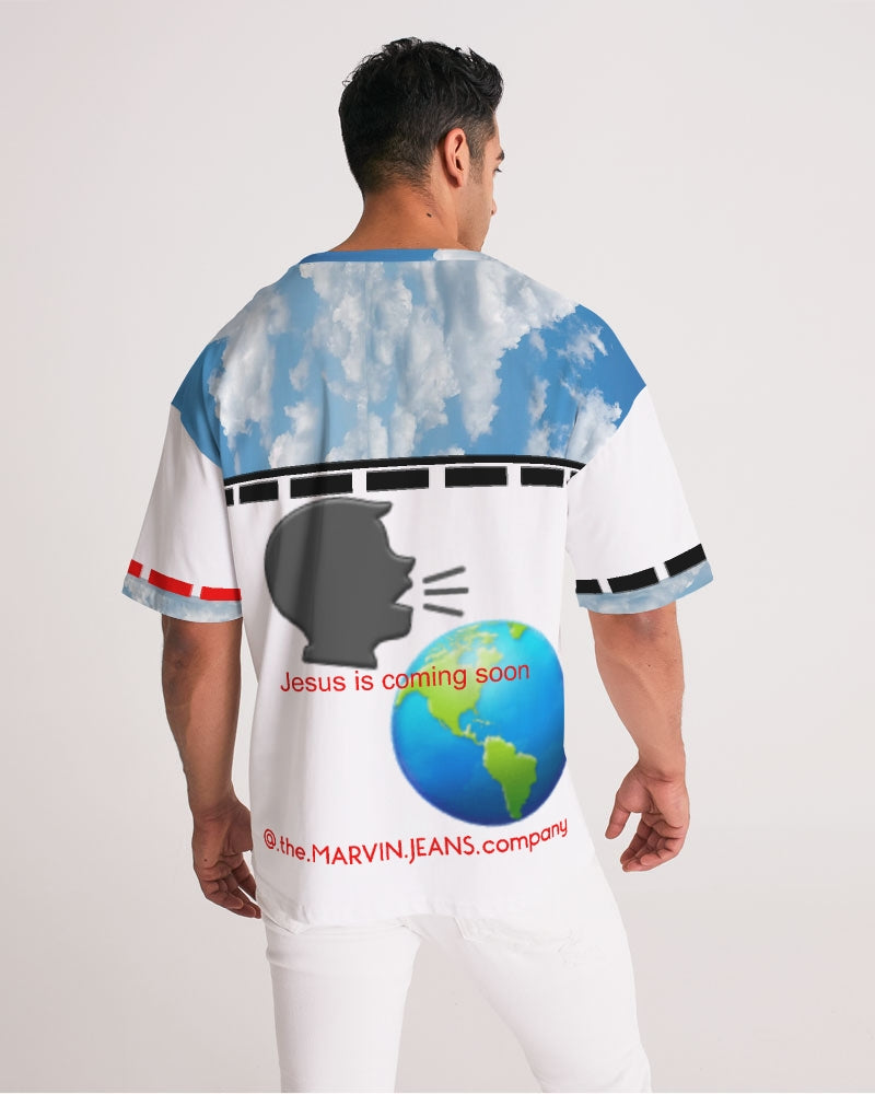 Gospel message strong BY MARVIN JEANS Men's Premium Heavyweight Tee
