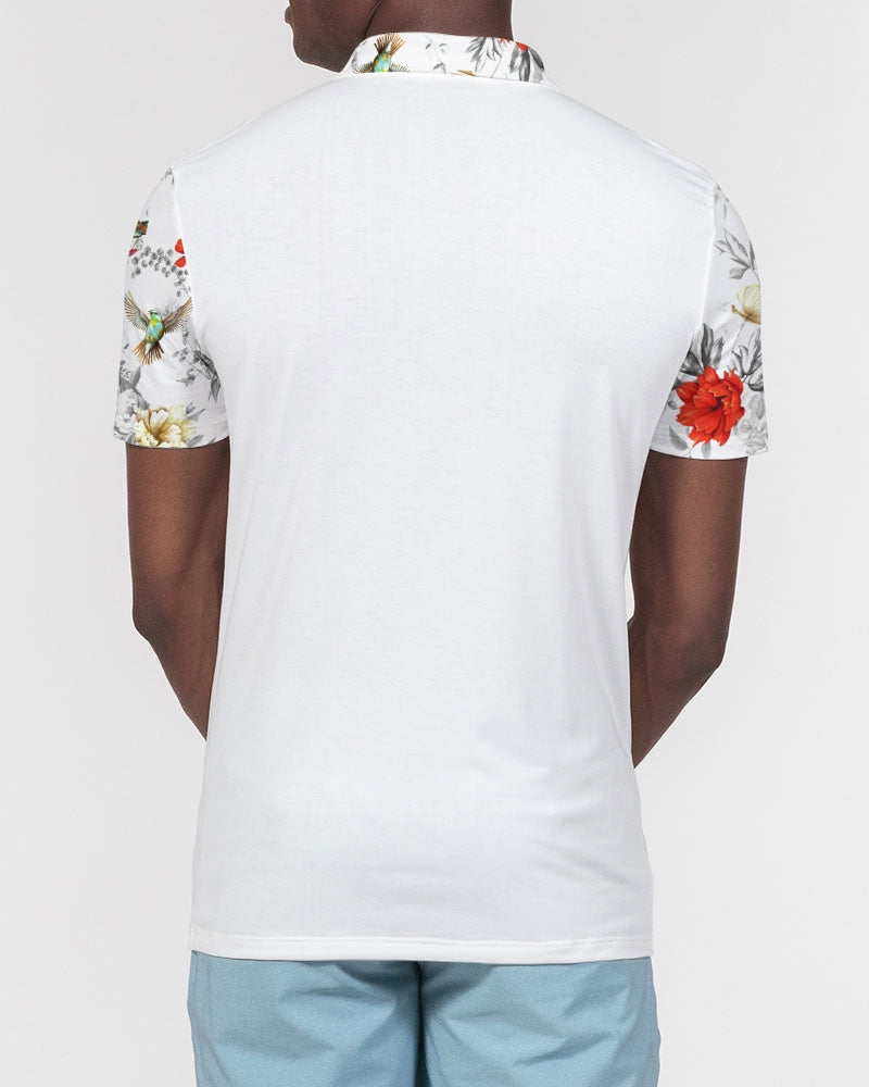 Rose's by Marvin Jeans and Trinity D Marvin Men's Slim Fit Short Sleeve Polo