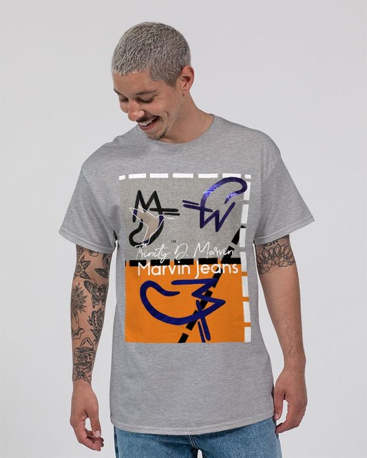 Cool grey orange  Unisex Ultra Cotton T-Shirt | Gildan