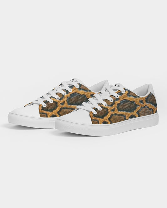 Calf print Men's Faux-Leather Sneaker