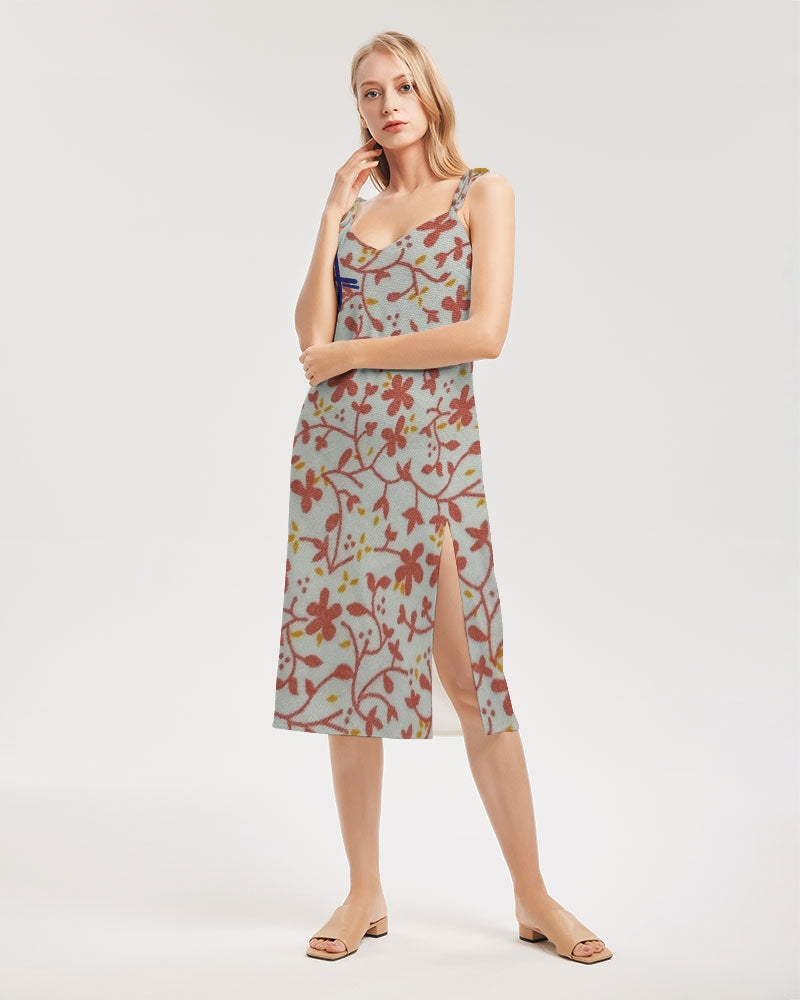 Wildwood by Marvin Jeans and Trinity D Marvin Women's Tie Strap Split Dress
